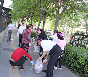 永旺日“绿色清扫活动”（Clean＆Green活动）
